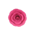 8" Paper Craft Pedal Flower - Fuchsia