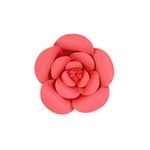 8" Paper Craft Pedal Flower - Coral