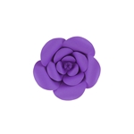 8" Paper Craft Pedal Flower - Purple