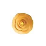 8" Paper Craft Pedal Flower - Gold