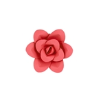 Mega Crafts - 8" Paper Craft Pedal Flower - Coral