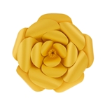 12" Paper Craft Pedal Flower - Gold