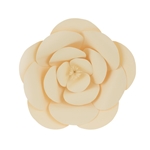 Mega Crafts - 12" Paper Craft Pedal Flower - Ivory
