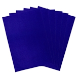 Mega Crafts - 6 pcs 16" x 24" Metallic Glitter EVA Foam Sheet - Turquoise