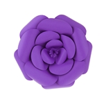 12" Paper Craft Pedal Flower - Purple