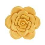 12" Paper Craft Pedal Flower - Gold