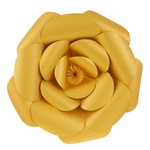16" Paper Craft Pedal Flower - Gold