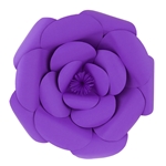 16" Paper Craft Pedal Flower - Purple