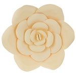 Mega Crafts - 16" Paper Craft Pedal Flower - Ivory