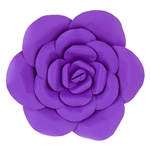 16" Paper Craft Pedal Flower - Purple